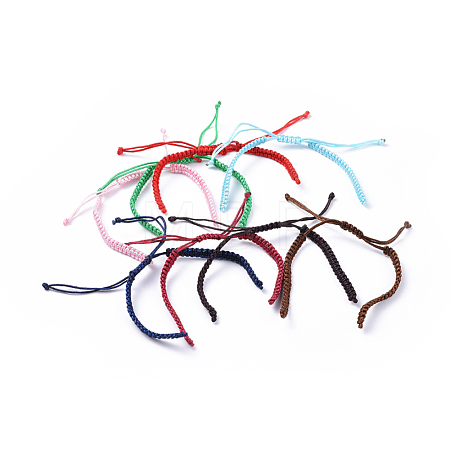 Braided Nylon Cord for DIY Bracelet Making X-AJEW-M001-M-1