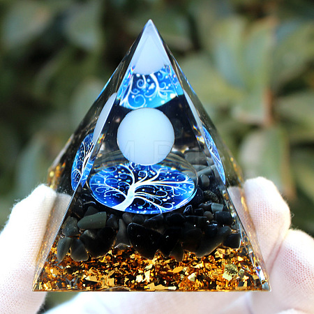 Orgonite Pyramid Resin Energy Generators PW-WG94568-02-1