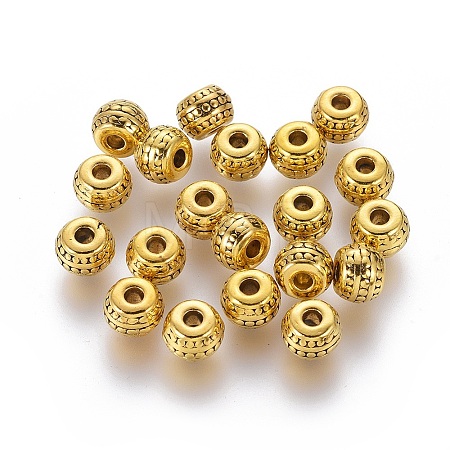 Tibetan Style Alloy Spacer Beads LS-GLF0883Y-NF-1