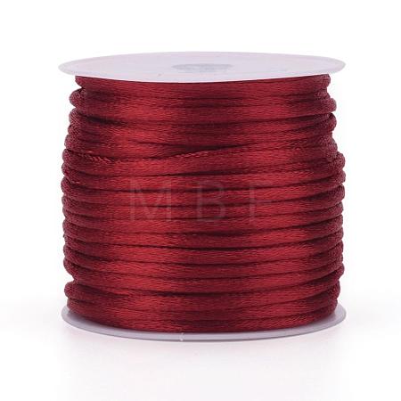 Nylon Satin Rattail Cords NWIR-L006-2mm-05-1