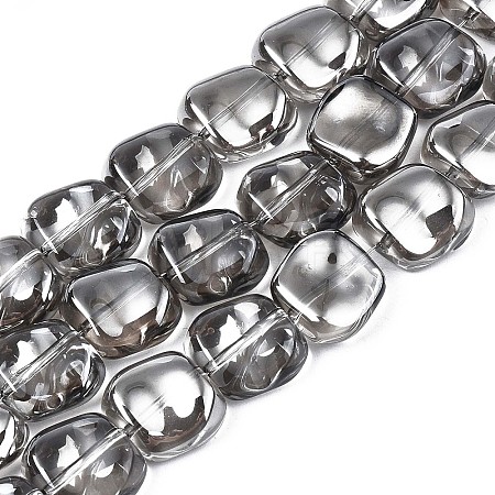 Electroplate Glass Beads Strand X-EGLA-S188-21-A01-1