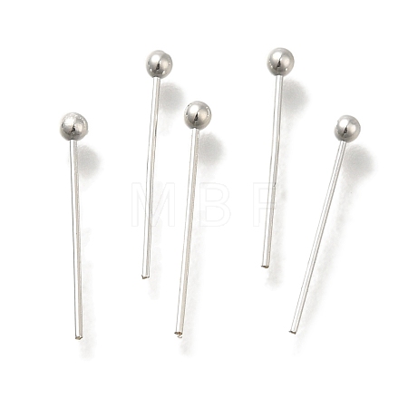 Brass Ball Head Pins X-KK-H502-03K-S-1