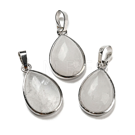 Natural Quartz Crystal Pendants G-I358-B20-1