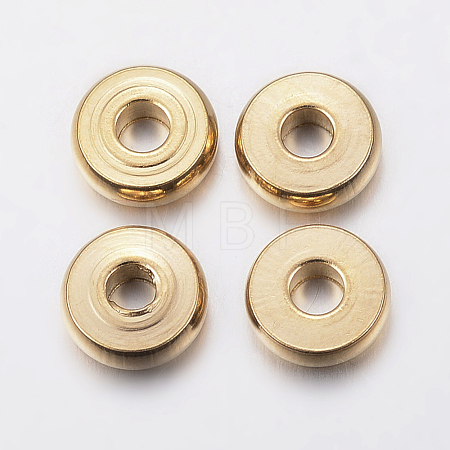 Ion Plating(IP) 304 Stainless Steel Spacer Beads STAS-F135-05G-1