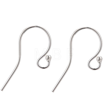 925 Sterling Silver Earring Hooks X-STER-K167-051C-S-1