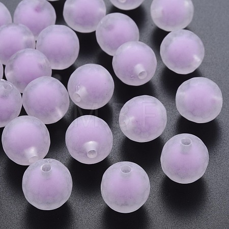 Transparent Acrylic Beads TACR-S152-14C-A03-1