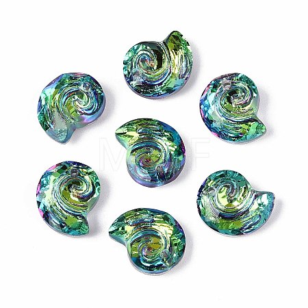 140Pcs Electroplate Glass Charms EGLA-T029-05D-1