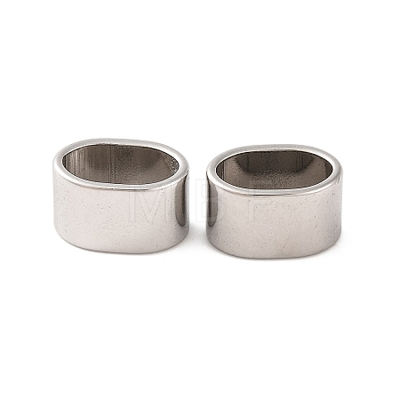 Non-Tarnish 304 Stainless Steel Slide Charms X-STAS-S133-01P-01-1