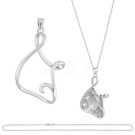 DIY Necklace Making Kits DIY-DR0007-77-1
