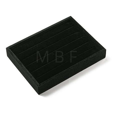 5-Slot Velvet Ring Display Storage Boxes CON-G022-02B-1