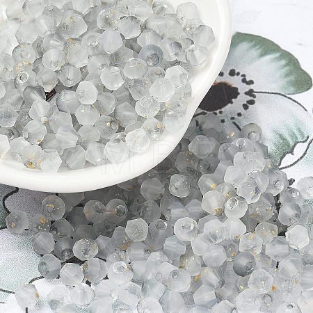 Frosted Glass Beads FGLA-D300-01H-1