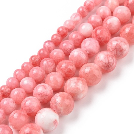 Natural Persian Jade Beads Strands G-D434-10mm-30-1
