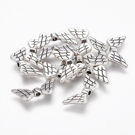 Tibetan Style Alloy Beads TIBEB-1127-AS-LF-1