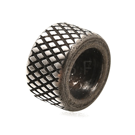 304 Stainless Steel European Beads STAS-R140-04AS-01-1