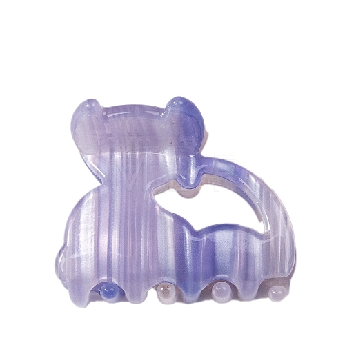 Cat Shape Cellulose Acetate Claw Hair Clips PW-WG77B80-04-1