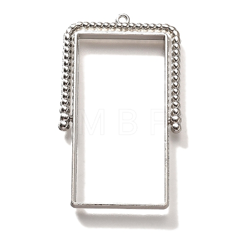 Alloy Open Back Bezel Pendants PALLOY-I223-07P-1