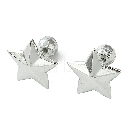 304 Stainless Steel Ear Studs EJEW-Q801-07P-1