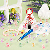 50Pcs Acrylic European Beads MACR-TADJ0001-13N-6