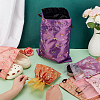   6Pcs 6 Styles Linen & Silk Cloth Embroidery Flower Storage Bags ABAG-PH0001-48-2
