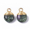 Natural Ruby in Zoisite Pendants X-G-S359-021B-2