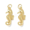 Brass Micro Pave Cubic Zirconia Animal Pendants KK-H280-05C-G-1