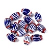 Handmade Millefiori Glass Barrel Beads LS-LA-N002-03D-1