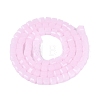 Imitation Jade Glass Beads Strands GLAA-R041-8x8mm-B03-2