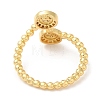 Rack Plating Brass Cuff Rings RJEW-D008-17G-3