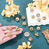 15Pcs Brass Enamel Beads KK-TA0009-20G-6