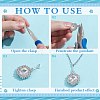 8Pcs 925 Sterling Silver Pendants STER-ME0001-07-3