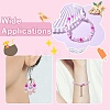 1000Pcs 3 Styles Glass Rondelle Beads GLAA-CJC0009-09D-7