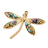 304 Stainless Steel Enamel Pendants SA-CBAA487-31G-2