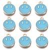 Alloy Enamel Charms ENAM-YW0001-97-B-1