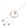 Glass Pendant Decoration DJEW-PW0019-11B-1