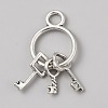 Tibetan Style Zinc Alloy Pendants FIND-WH20023-239AS-1