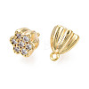 Brass Micro Pave Cubic Zirconia Charm KK-N231-237-2