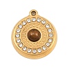 304 Stainless Steel Rhinestone Pendants CE-CBAF3A3-25G-02-1