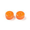 Opaque Solid Color Glass Beads X1-GLAA-N007-6x3mm-A07-2
