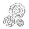 Gear Carbon Steel Cutting Dies Stencils DIY-R079-044-2