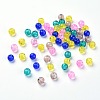 Baking Painted Crackle Glass Beads DGLA-X0006-6mm-04-2