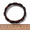 Bamboo Natural Tiger Eye Beads Stretch Bracelets for Women Men BJEW-K272-01N-3