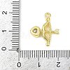 Brass Pave Clear Cubic Zirconia Pendants LS-KK-L238-11G-3