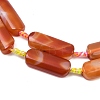Natural Red Agate Beads Strands G-H342-B01-01-5