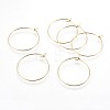 316 Surgical Stainless Steel Hoop Earring Findings STAS-P221-01B-G-1