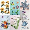 6 Colors Quilling Paper Strips DIY-J001-10mm-A-6