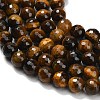 Natural Tiger Eye Beads Strands G-C280-B21-8mm-4