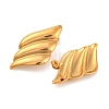 304 Stainless Steel Stud Earrings for Women EJEW-Z057-13G-2