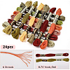 6-Ply Polyester Embroidery Floss OCOR-CY0004-40C-2