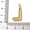 304 Stainless Steel Micro Pave Clear Cubic Zirconia Pendants CU-CBA703A-05G-L-3