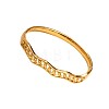 304 Stainless Steel Hinged Bangles for Women WGD676C-01-3